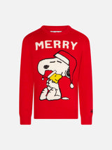 Kinderpullover mit Rundhalsausschnitt und weihnachtlichem Snoopy-Aufdruck | SNOOPY – PEANUTS™ SONDEREDITION