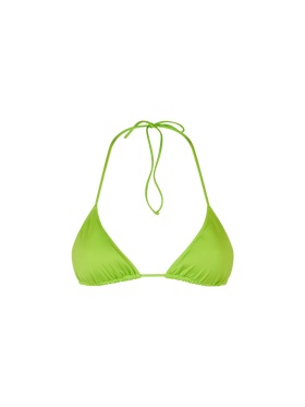 Costume da bagno donna a triangolo lime