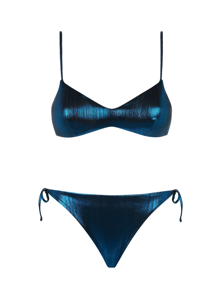 Woman laminated bralette bikini - MC2 Saint Barth