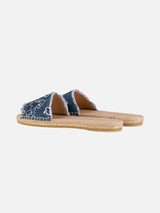 Woman espadrilla with bandanna print