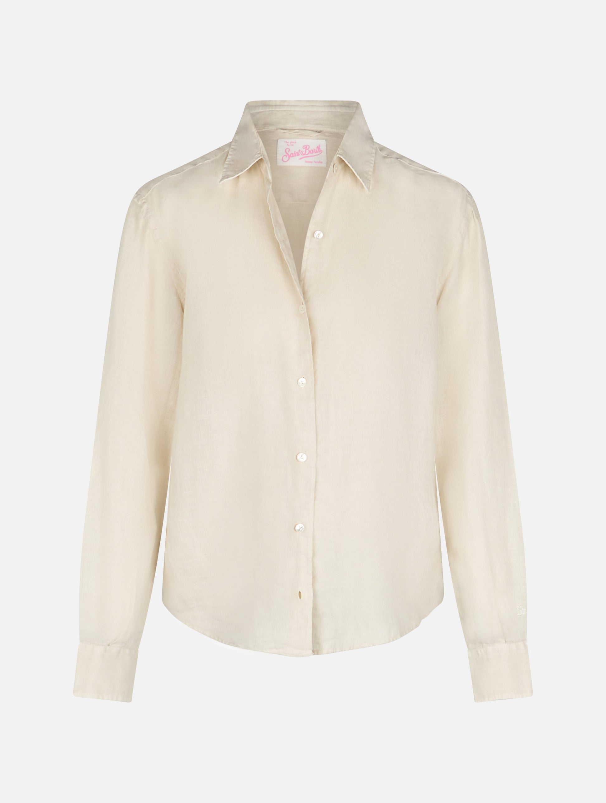 Cream Meredith Linen Shirt Cream Meredith Linen Shirt