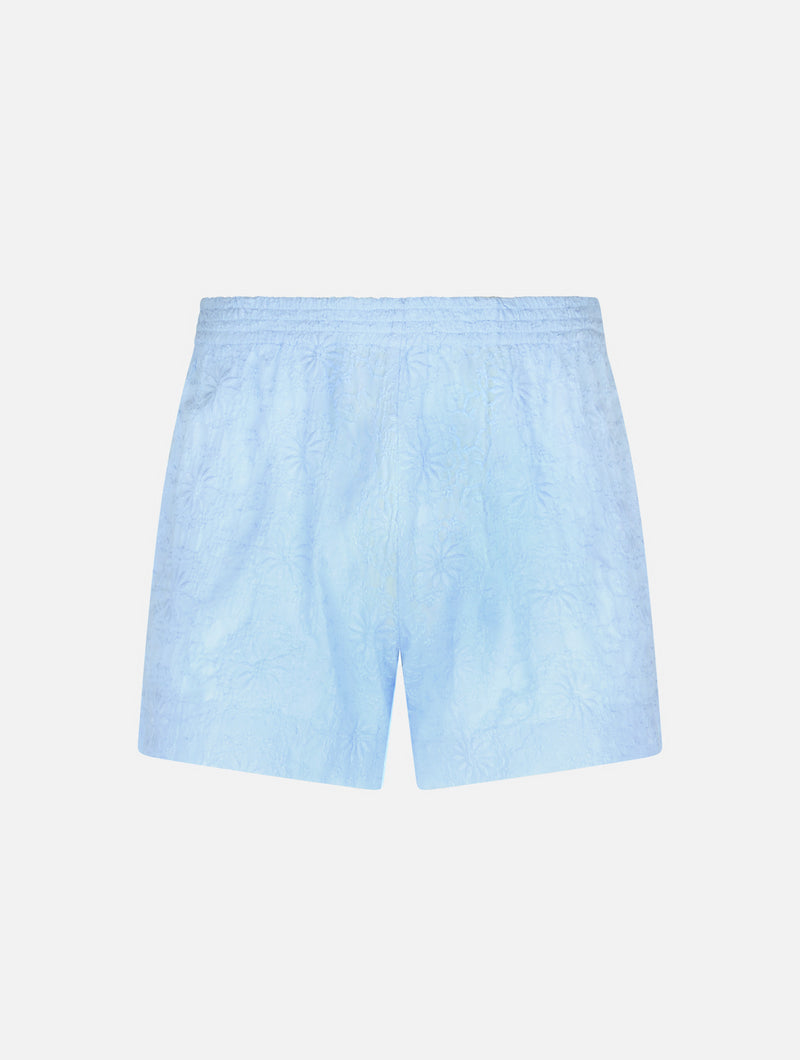 Sangallo-Pull-up-Shorts aus Baumwolle für Damen Meave