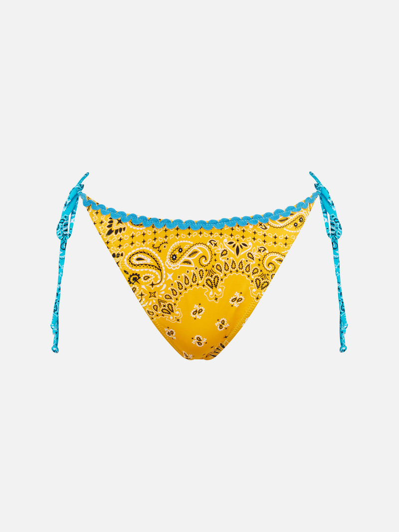 Slip mare donna con stampa bandana