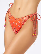 Slip mare donna con stampa bandana