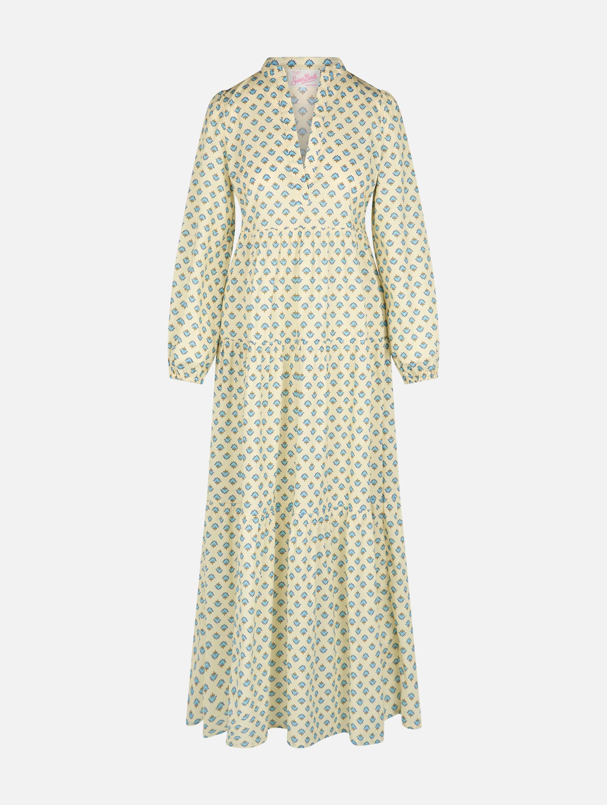 Nadja floral cotton voile maxi dress Nadja floral cotton voile maxi dress