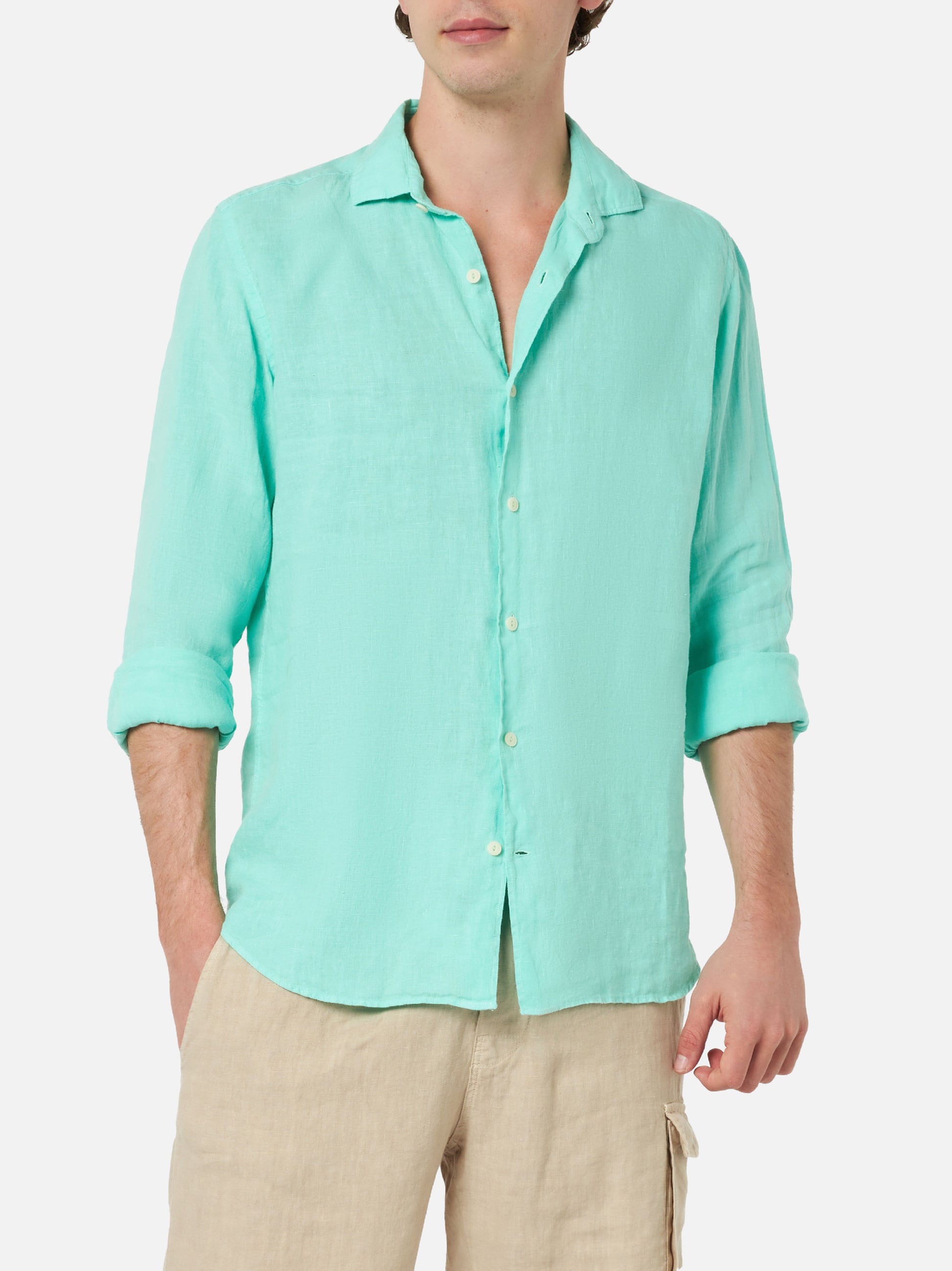 mint green dress shirt men Magic Mint Men's Shirt
