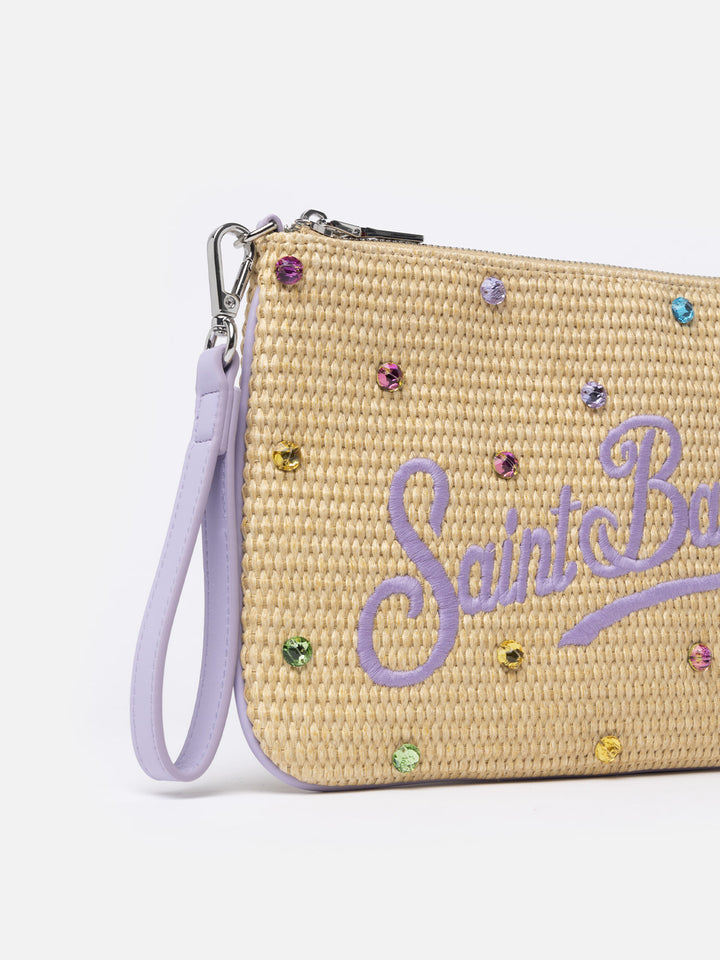 Parisienne Clutch mit Strassverzierung