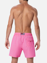 Mittellange Badeshorts Patmos für Herren in Rosa