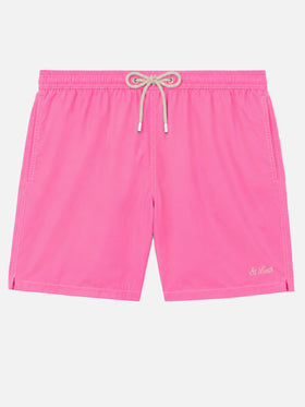 Bañador de largo medio rosa Patmos 