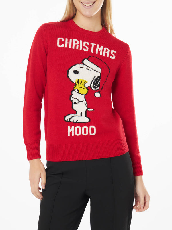 Woman red sweater Snoopy Christmas | Peanuts™ Special Edition