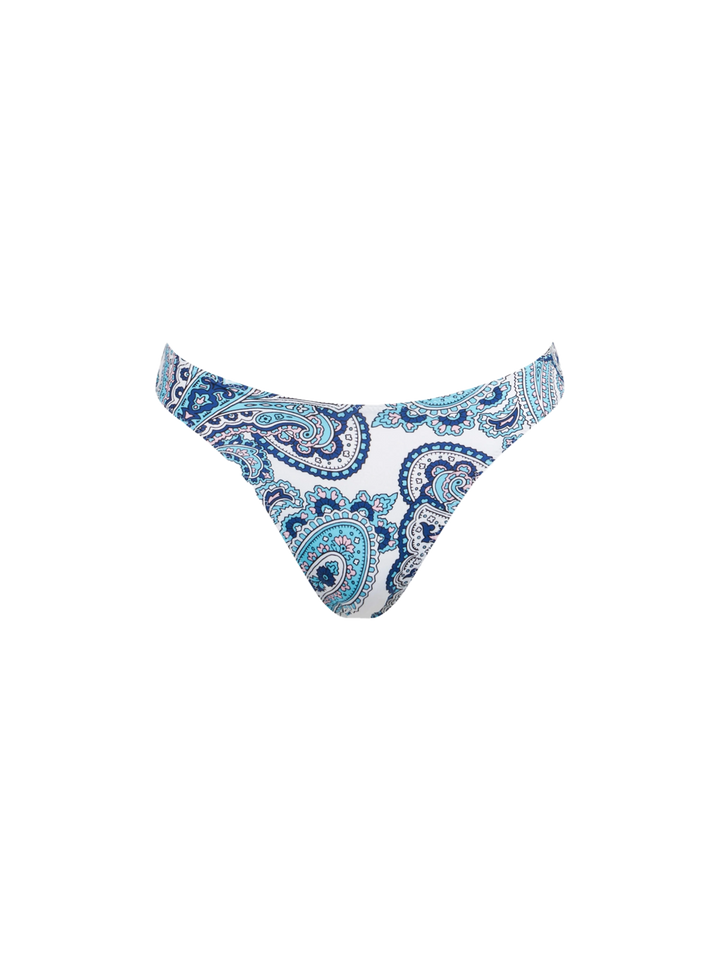 Woman underwired bralette bikini with paisley print - MC2 Saint Barth