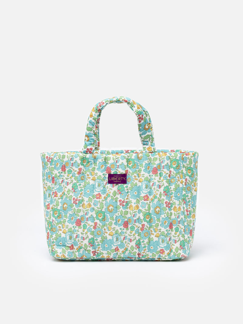 Betsy gesteppte Soft Tote Mid-Tasche | HERGESTELLT AUS LIBERTY-STOFF