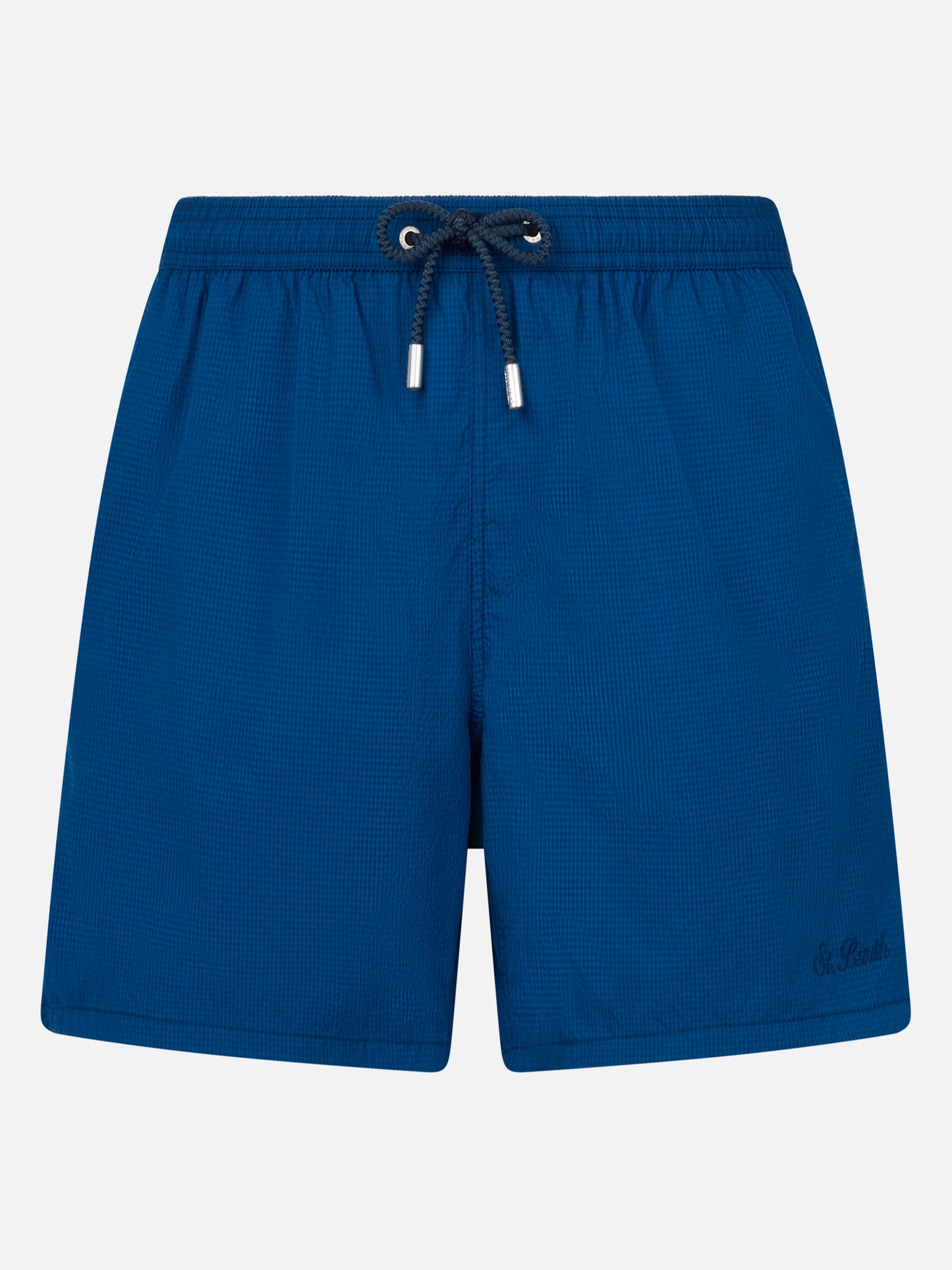 Seersucker classic light swim shorts Patmos - MC2 Saint Barth