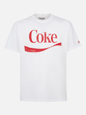 Herren-T-Shirt aus Baumwolle mit platziertem Coke-Logo | DIE SONDERAUSGABE DER COCA COLA COMPANY