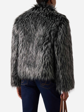 Chaqueta de pelo sintético Artika con efecto silver fox 