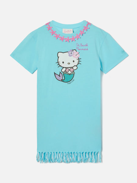 Abbey organic cotton dress with Hello Kitty print