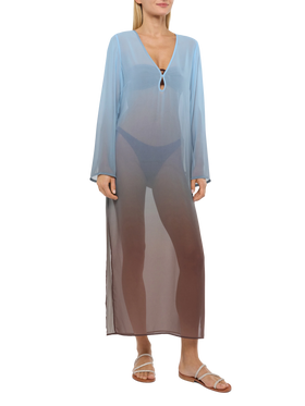 Abito maxi in georgette Agatha