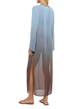 Abito maxi in georgette Agatha