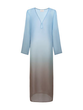 Abito maxi in georgette Agatha