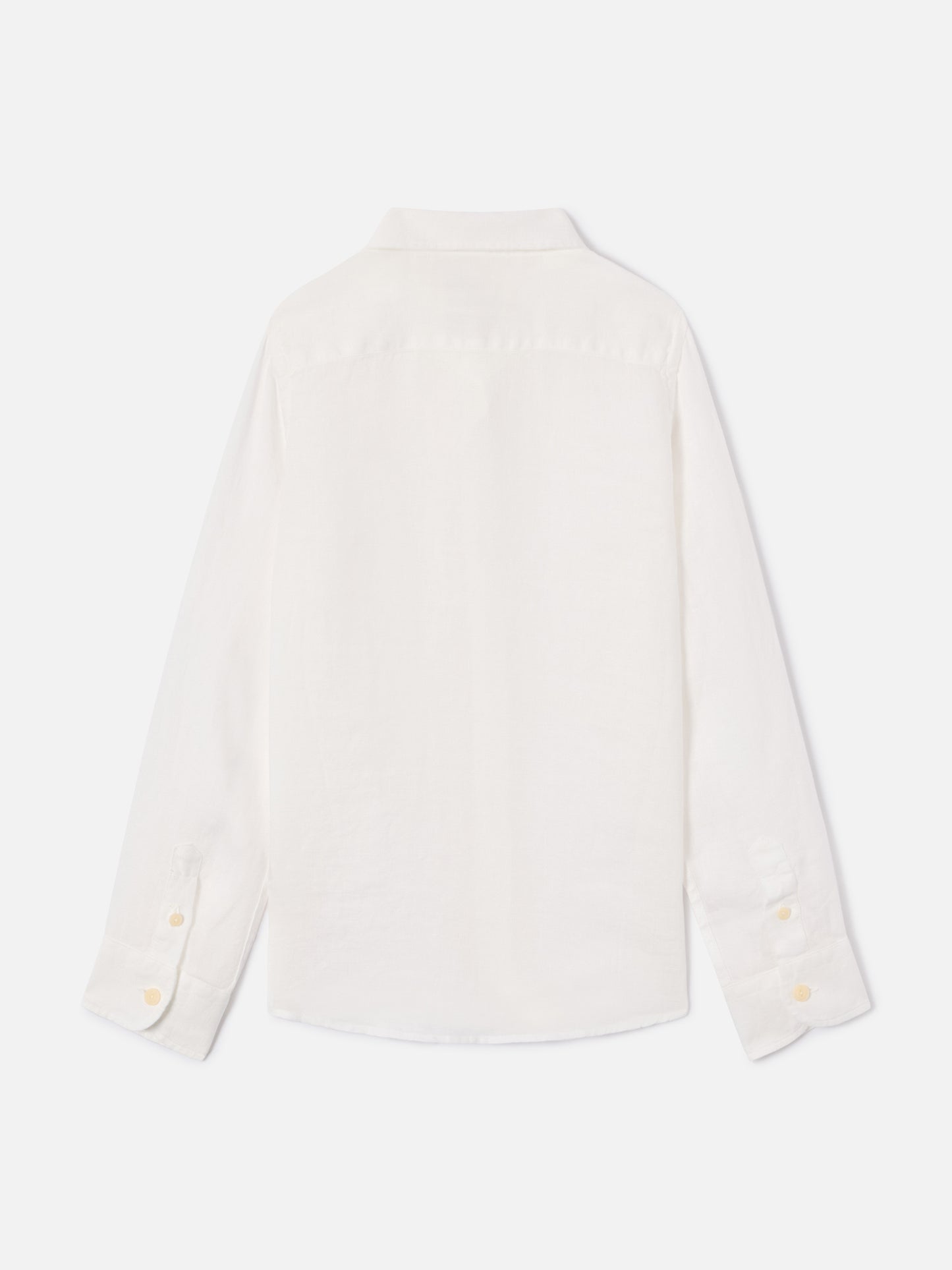 Camisa Agnes White en lino 