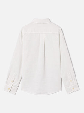 Chemise Agnes blanche en lin 