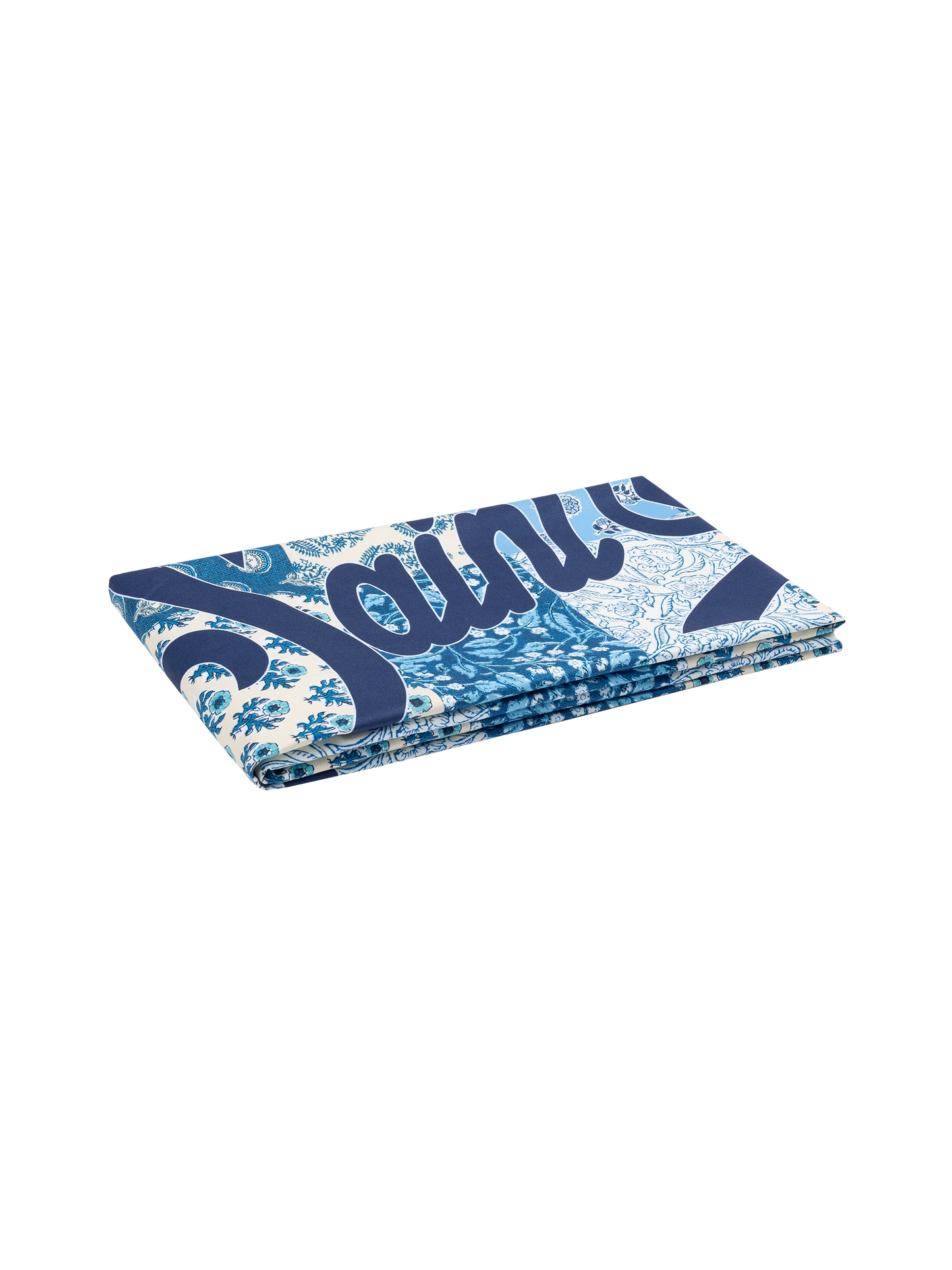 Microfiber beach towel Aidan with flower patch print