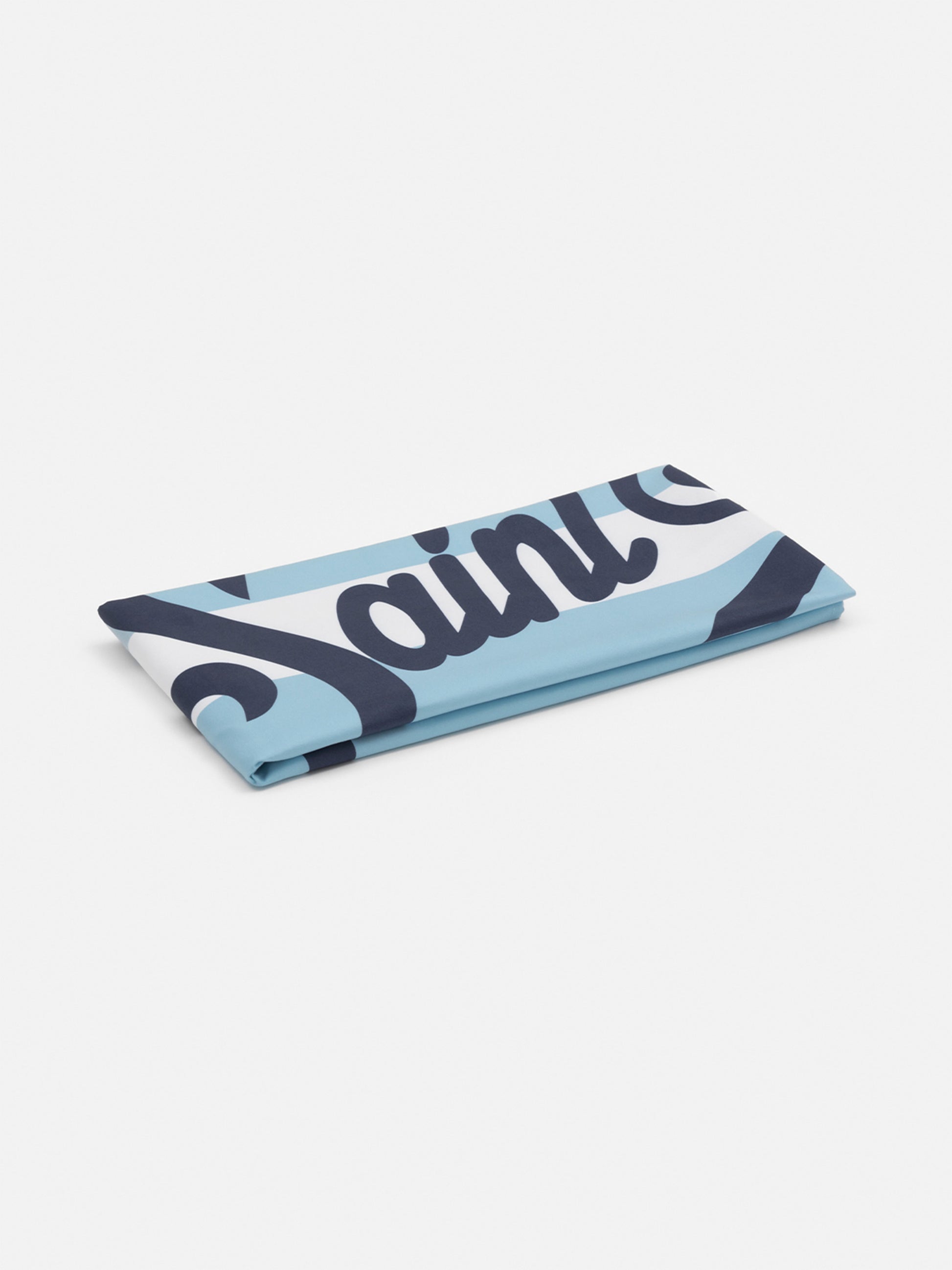 Microfiber beach towel Aidan with striped print - MC2 Saint Barth