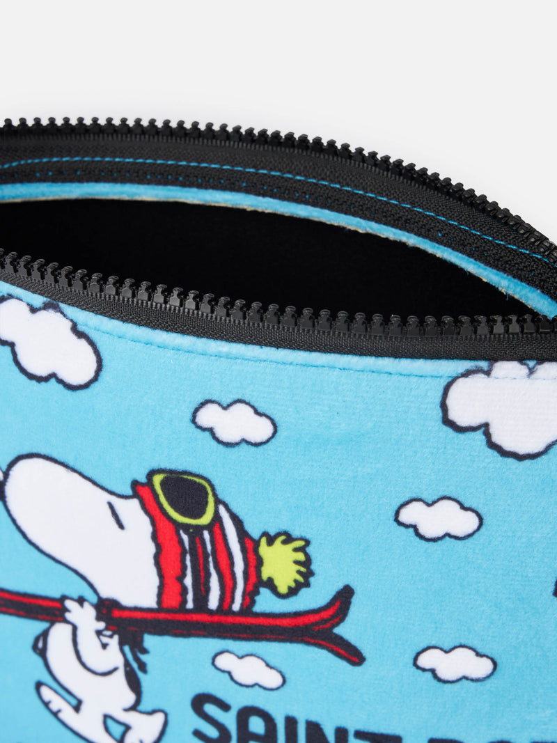 Wooly pochette Aline with Snoopy print | SNOOPY PEANUTS SPECIAL EDITION