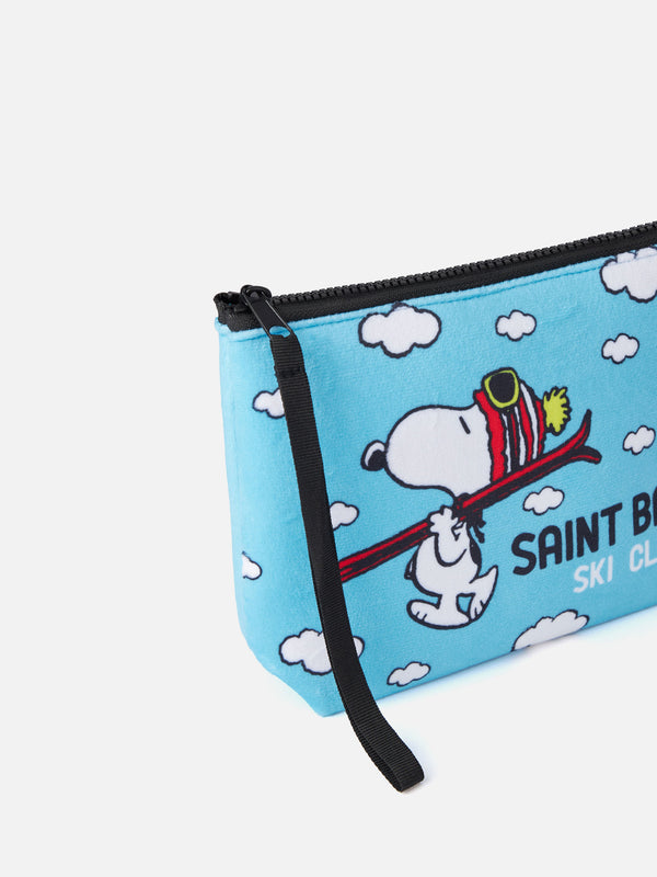 Wooly pochette Aline with Snoopy print | SNOOPY PEANUTS SPECIAL EDITION