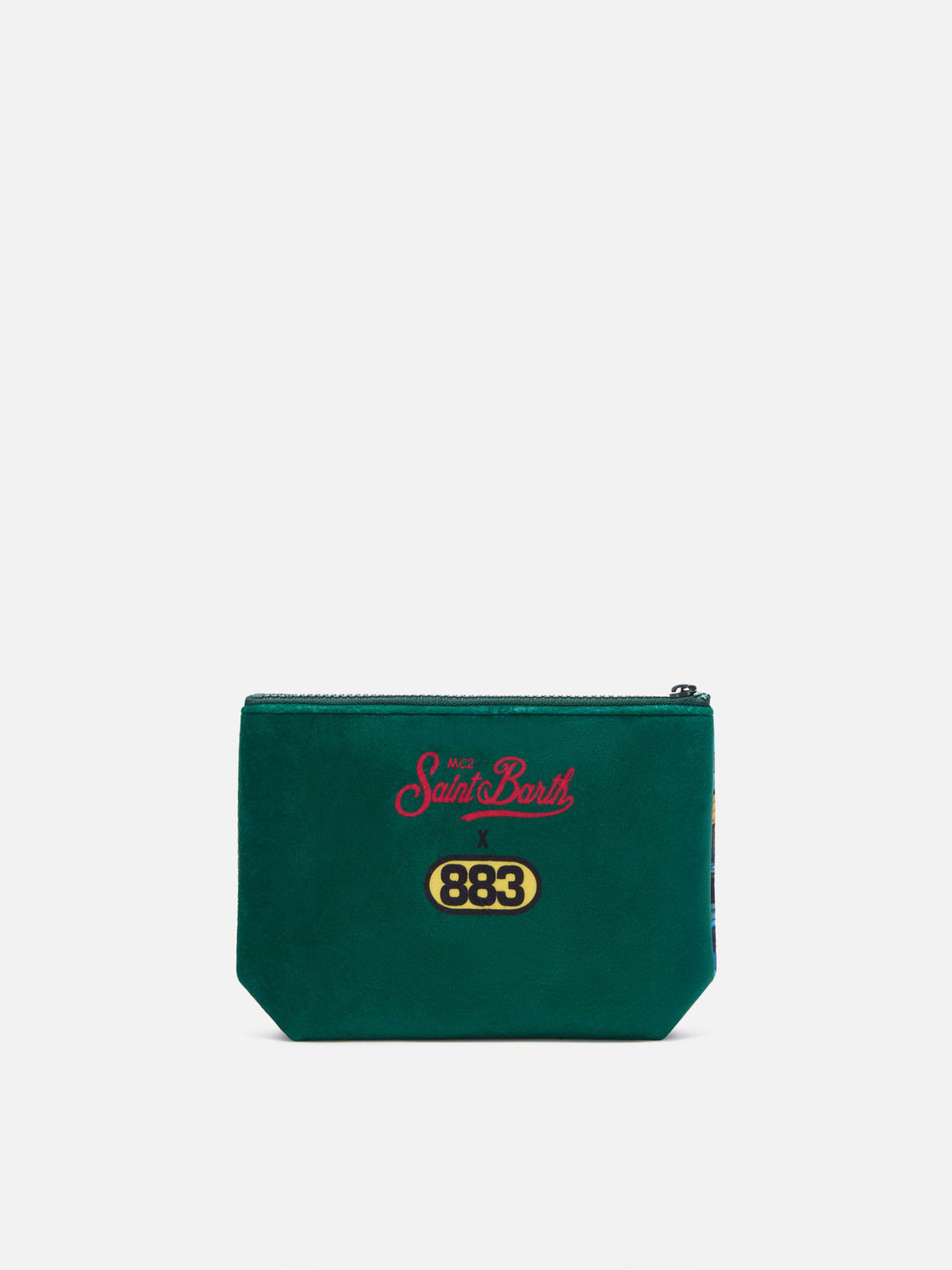 Pochette Aline verde scuro con stampa Uomo Ragno | Special edition