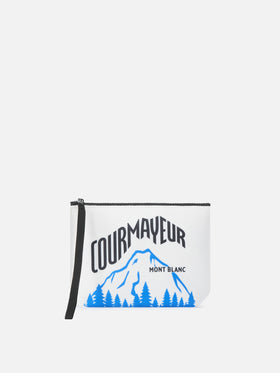 Off-white Aline pochette mit Mont Blanc-Print | Special edition 