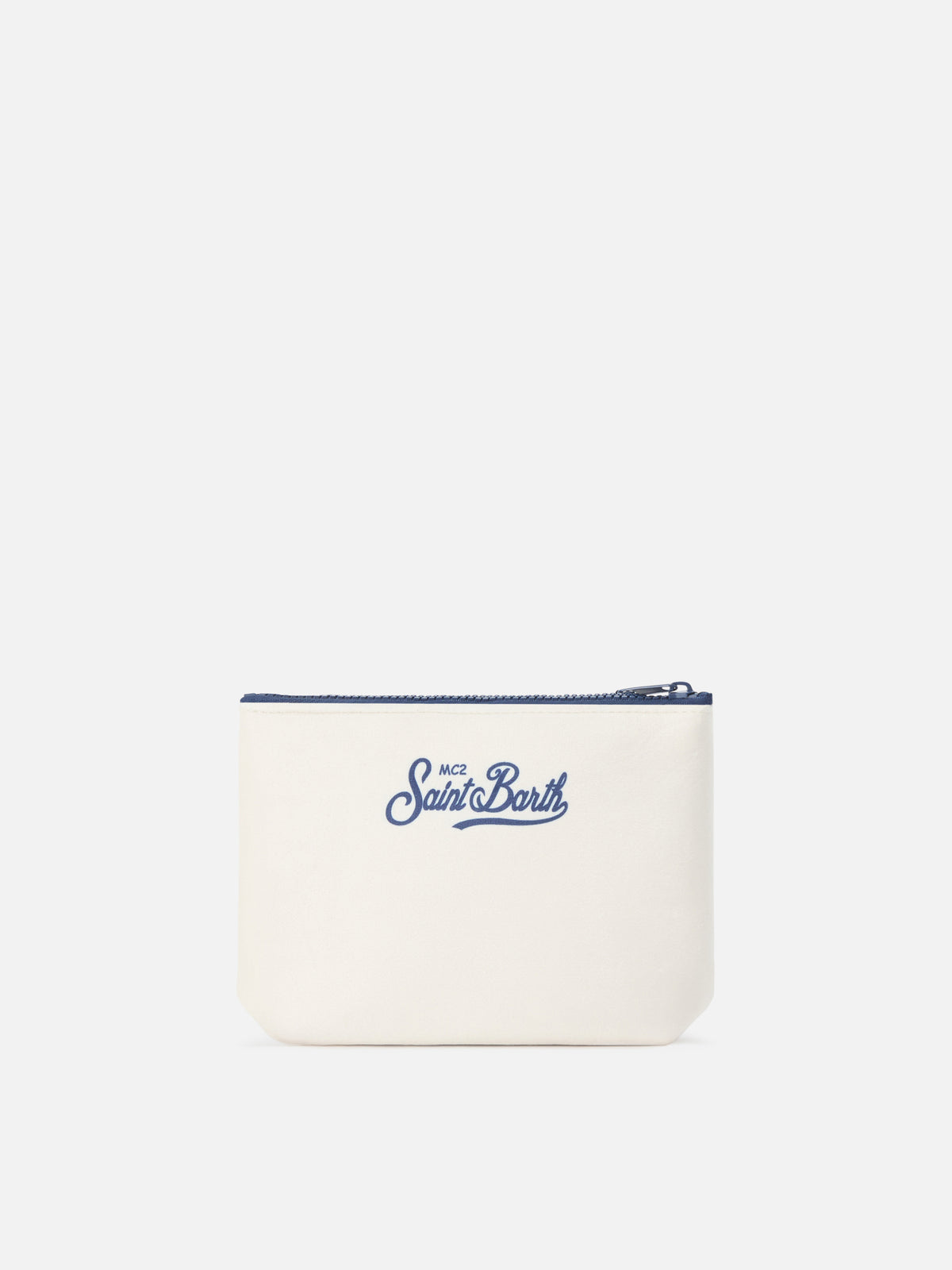 pochette beige Aline con estampado St. Barth Sport Club 