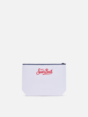 Aline pochette en blanco roto con estampado de Scrooge McDuck | Special edition 