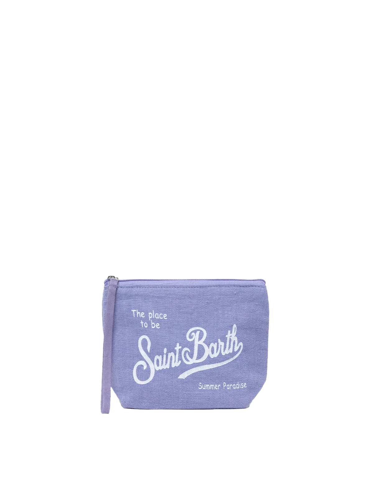 Aline lila Leinen-Pochette