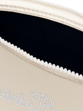 Aline Shiny  beige pochette with rhinestones