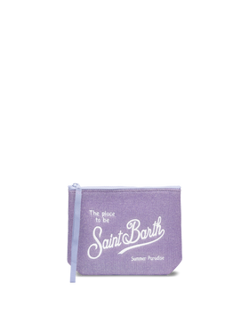 Aline lilac lurex pochette - MC2 Saint Barth