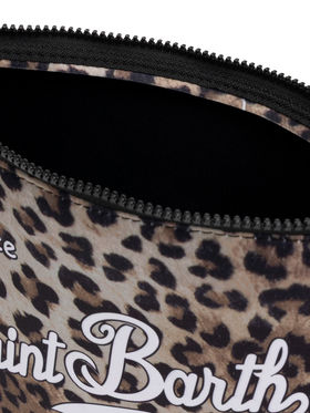 Aline L scuba pochette with animalier print - MC2 Saint Barth