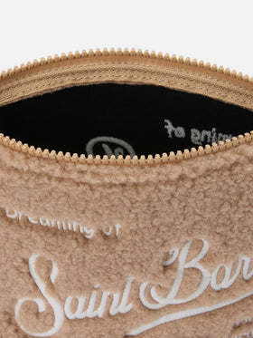 Pochette Aline Teddy in sherpa beige