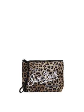 Aline scuba pochette with animalier print - MC2 Saint Barth