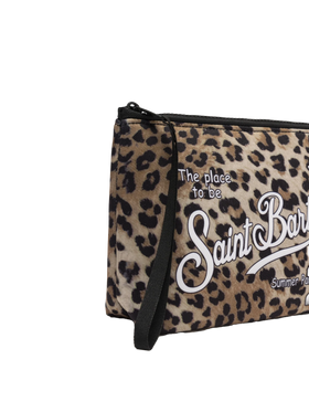 Aline scuba pochette with animalier print - MC2 Saint Barth