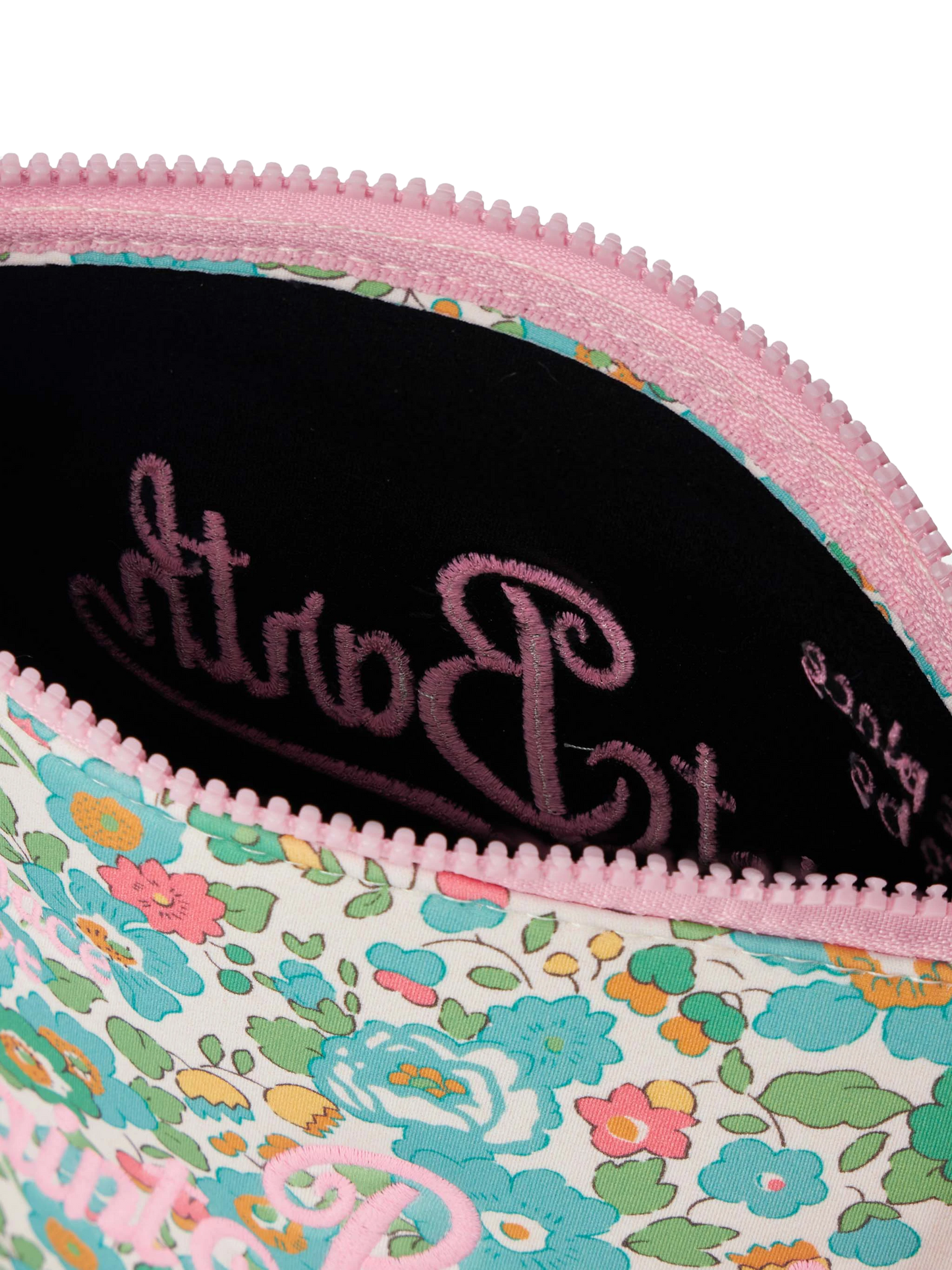 Aline scuba pochette with Betsy print | MADE WITH LIBERTY FABRIC