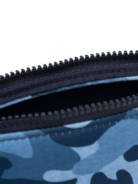 Pochette Aline in scuba con stampa camouflage