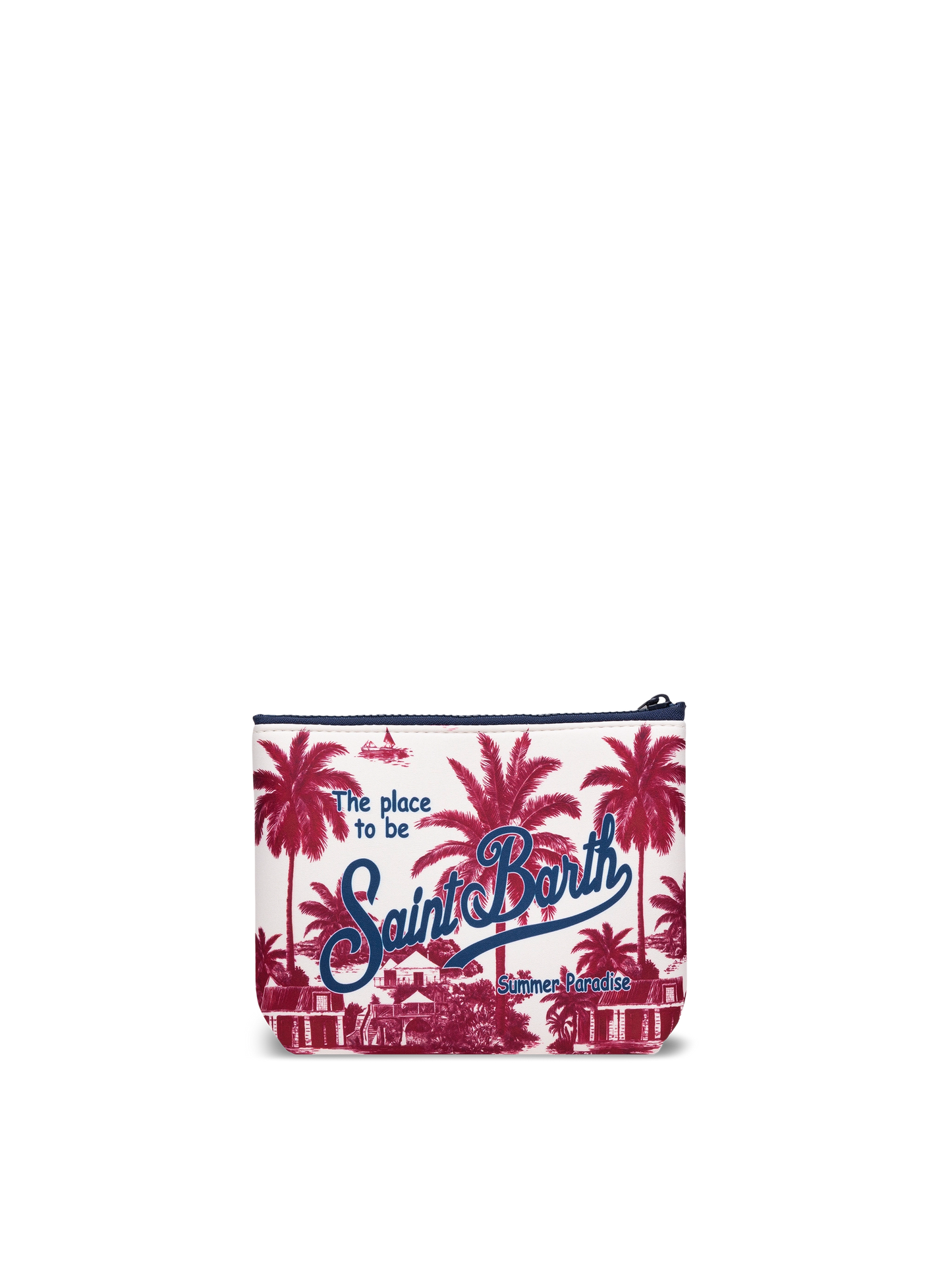 Aline Scuba-Pochette mit Toile-de-Jouy-Print | AI BY RICKDICK SONDERAUSGABE