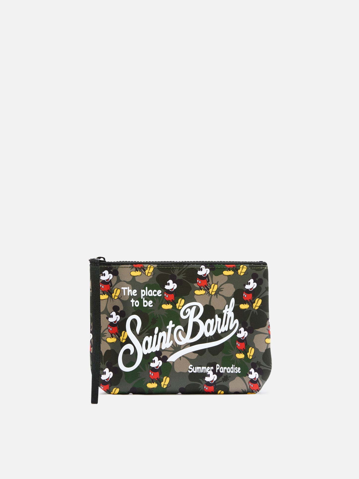Aline scuba pouch con estampado Mickey hibiscus | DISNEY SPECIAL EDITION 