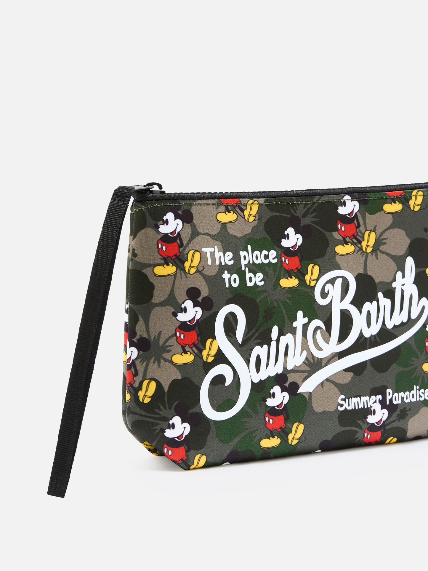 Aline scuba pouch con estampado Mickey hibiscus | DISNEY SPECIAL EDITION 