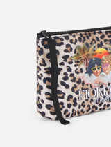 Pochette scuba Fiorucci animalier Aline | EDIZIONE SPECIALE FIORUCCI