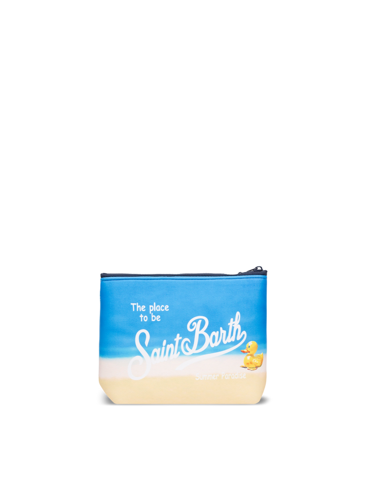 Aline scuba pochette with Sapore di Mare movie print| SAPORE DI MARE SPECIAL EDITION - MC2 Saint Barth