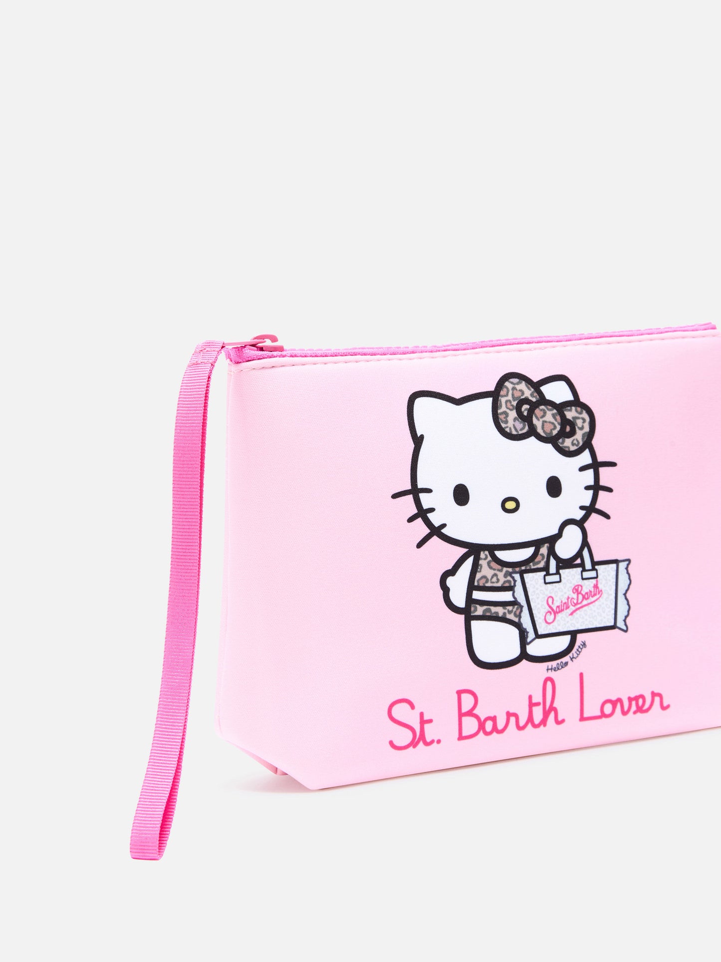 Pochette Aline in scuba con stampa Hello Kitty St. Barth Lover | Special Edition