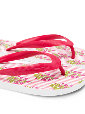 Alma Flip-Flops mit Blumendruck