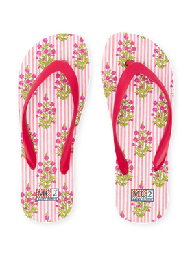 Alma Flip-Flops mit Blumendruck